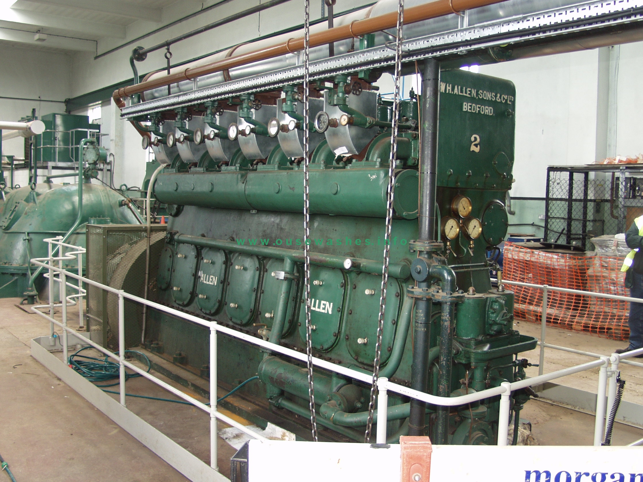 Allen diesel engine