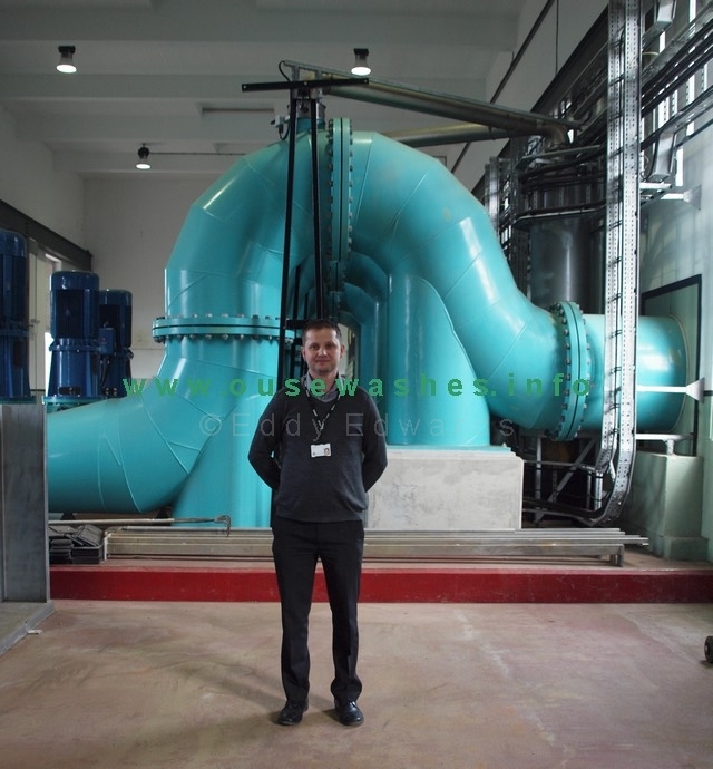 new electric pump hall with John Baker