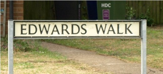 street sign in Earith taken in 2011 by Eddy Edwards