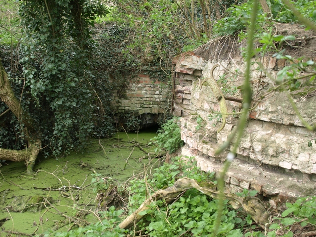 Outfall into MLMD, Apr 2012